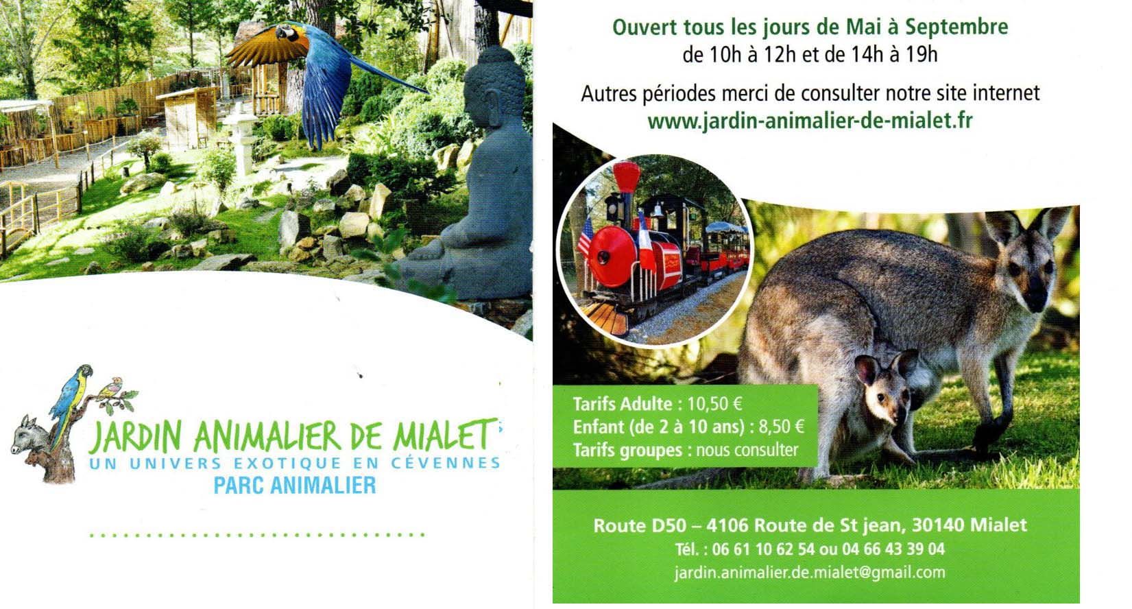 Flyer Parc Animalier