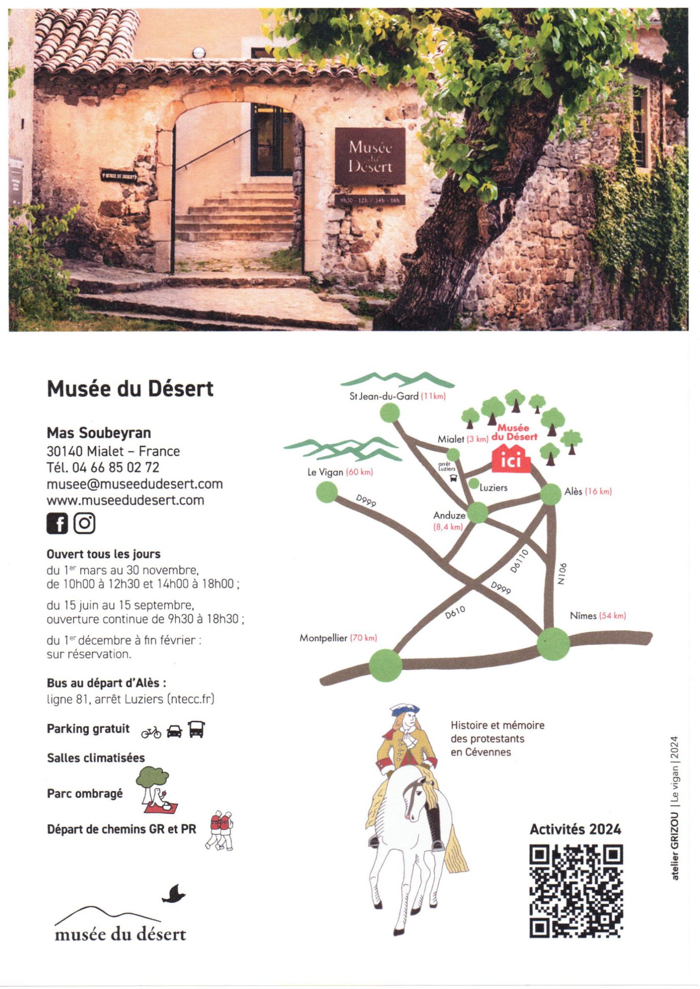 Flyer Musée Désert
